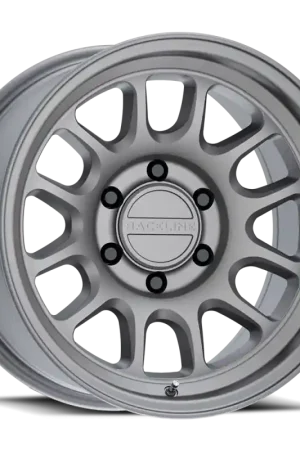 Raceline 958T Rogue 18x9in / 5X139.7 BP / 18mm Offset / 106.5mm Bore - Matte Titanium Direct From Factory