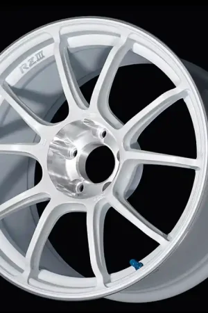 Modern Advan RZIII 18x7.5 / +39 Offset / 5x112 BC / 66.5mm Bore / Racing White Metallic & Diamond Cut