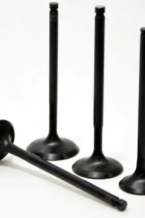 GSC P-D Honda B Series Vtec B16A/B17A/B18C Chrome Polished Exhaust Valve - 28mm Head (STD) - SET 8 Premium