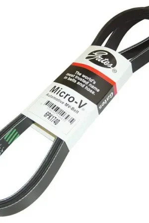 Viral Gates Fleetrunner Micro-V Serpentine Belt - 10 Ribs - 61-9/16in Length - 1-3/8in Width