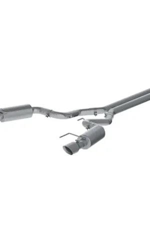 MBRP 15 Ford Mustang GT 5.0 Convertible T409 3in Cat Back Dual Split Rear Exit (Street Version) Shop Now