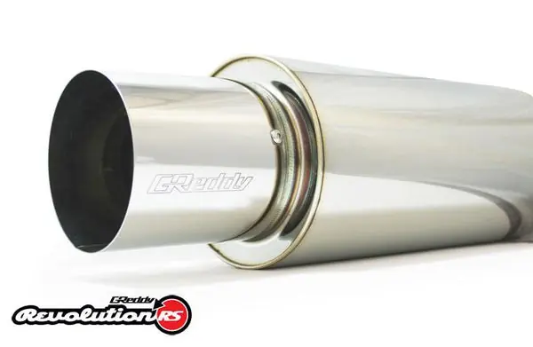 GReddy Universal 3in 3-Bolt Tip Revolution RS Mufller Price Drop