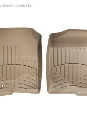 Hassle-Free Returns WeatherTech 04-08 Ford F150 Regular Cab Front FloorLiner - Tan