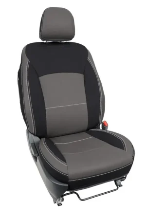 While Supplies Last PRP 15-20 Subaru Outback Front Seat Covers (Pair) - Black and Gray