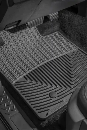 WeatherTech 2016+ Toyota Tacoma Access/Double Cab (A/T Only) Front Rubber Mats - Black Viral