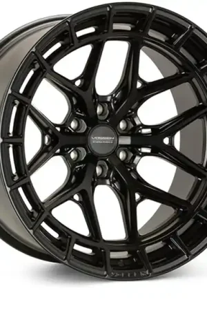 No Minimum Order Vossen HFX-1 20x9.5 / 6x135 / +15 / 87.1 CB / Deep - Satin Black Wheel
