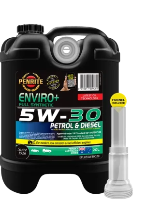 Penrite Enviro+ Full Synthetic Engine Oil 5w30 5W-30 20L EPLUS5W30020 (Pickup Only) Top Rated