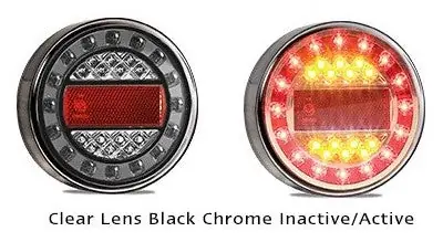 LED Autolamps MAXILAMPC1XRE Maxilamp Single Round Rear Combination LED Lamp Instant Buy