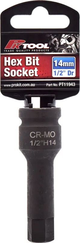 PKTool 7mm 1\\/2 inch Dr Impact Hex Bit Socket - PT11943 (Pickup Only) Limited Edition