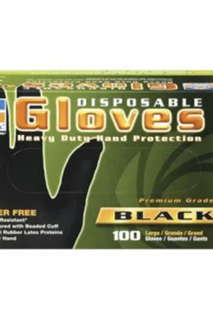 Handmade Permatex Nitrile Disposable Gloves Large 100 in Box - 09185 - PX09185