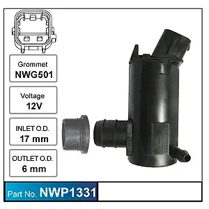 Nice Windscreen Washer Pump - NWP1331 Free Delivery