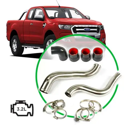 SAAS Ford Ranger\\/Mazda BT50 3.2L Intercooler Stainless Pipe Full Kit 2011 - 2022 - SAH2101SS-KIT Factory Price
