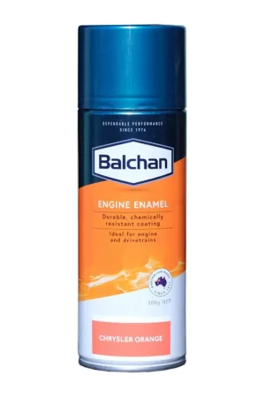 Trending Balchan Engine Enamel Paint with Ceramic - Chrysler Inspired Orange- BAL102008