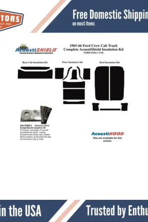 Limited Edition Firewall Insulation for 1965-1966 Ford Truck | 372