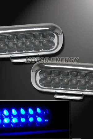 Blue 12 Led Fog Lights Authentic