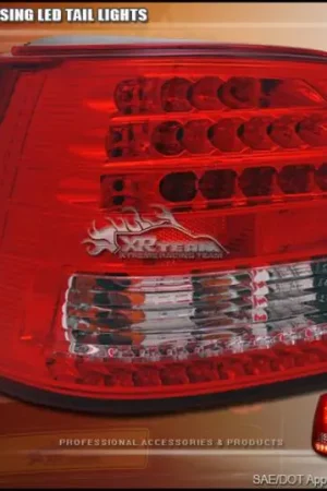 While Supplies Last Euro Red Clear LED Taillights