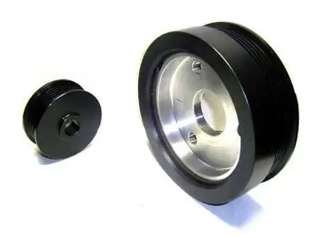 Special Offer Auto Specialties Harmonic Balancer Pulley with 23 Percent Reduction - Full Charge 900 RPM - Nitride - 945103