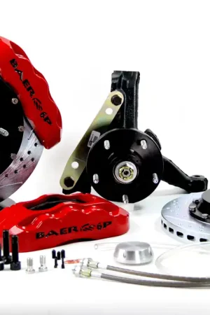 Same Day Shipping Baer Brakes 4301394B-1X Baer Brakes 14" Pro+ Front Brake Kit, Black, Slot, Std. Studs