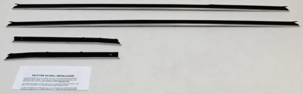 Cheap Window Weatherstrip for 1968-1969 Camaro Replacement Front Rear LH/RH Outer 4Pc