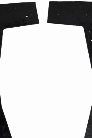 Fender Dust Splash Shield for Mopar Barracuda 1967-69 2DR Rubber Made in USA Premium