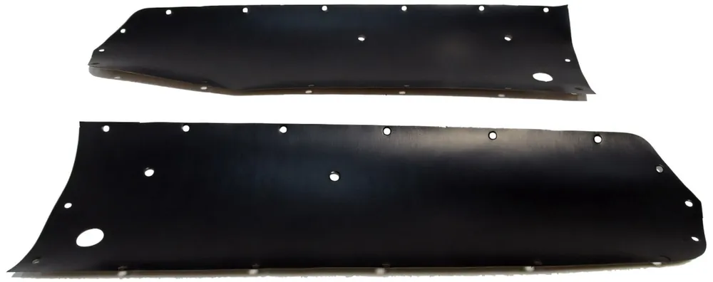Super Sale Water Shield Vapor Barrier 2Pc for 1967-68 Ford Mustang 2 Door Door Panel