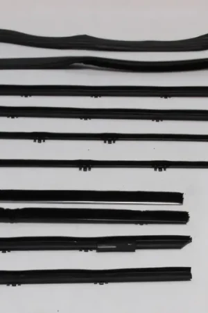 Final Sale Window Sweeps Felt Kit for Chevrolet Chevelle 1965 Convertible Authentic 10pcs