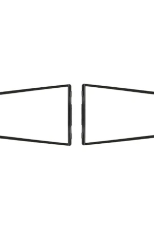 Latest Vent Window Rubber Weatherstrip Seal, Left and Right 2pc. for 1981-1990 Toyota