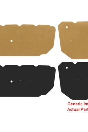 Editor’s Pick Door & ?_ Water Shields for 1968-77 Volkswagen Beetle Dasher Sedan Paper w/Butyl