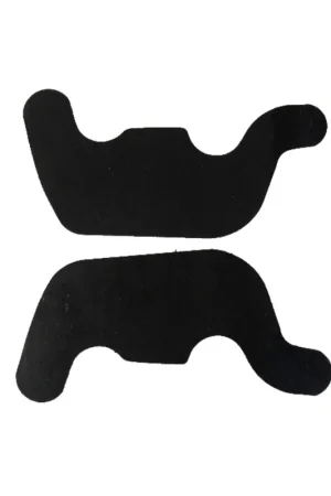 Trending Splash Shield for 1971-72 Pontiac GTO Masticated Rubber Standard Front 2 pieces
