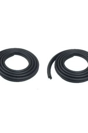 Certified Door Rubber Weatherstrip Seal Front, LH & RH for 1999-2004 Jeep Grand Cherokee