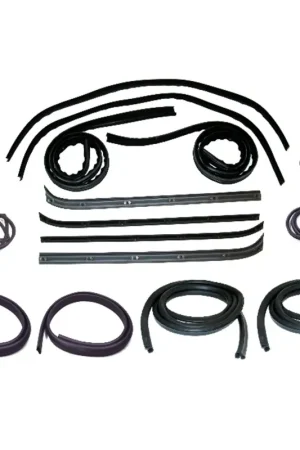 Window Sweeps Channel Door Seal Kit LH, RH for 1973-1979 Ford Multiple Models Fast Shipping