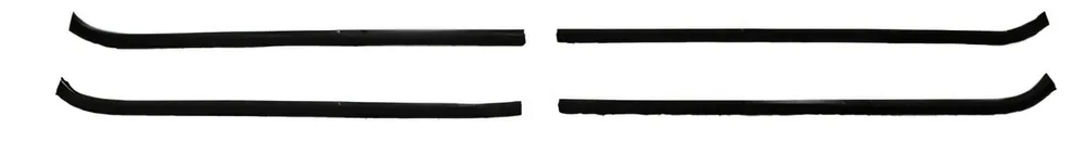 Window Sweeps Weatherstrip for 1950-57 International Truck Black Left Right 4pcs Big Sale