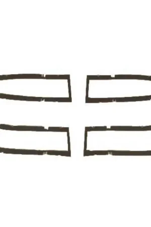 Limited Offer Tail Light Gasket for 1958 Edsel Citation Corsair Masticated Rubber Unpainted