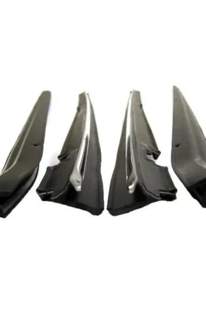 Editor’s Pick 1987-1993 Ford Mustang Window Sweeps Felt Kit Belt Line Weatherstrip Sedan 4 Piece