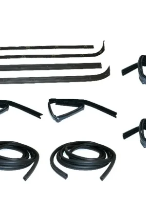 Window Sweeps Channel Door Seal Kit LH, RH for 1971-1972 Ford Vehicles Last Chance