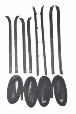 Super Sale Window Sweeps Channel Kit for 1968-1991 Chevrolet Vehicles