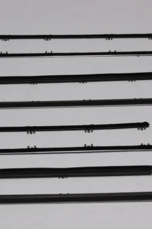 Editor’s Pick Window Sweeps Weatherstrip for 1965 Pontiac Tempest Black Front Rear Left Right