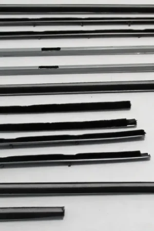 Window Sweeps Weatherstrip for 1960 Ford Galaxie Black Front Rear Left Right Price Drop