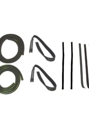 Door Seal Window Sweeps Channel Kit, Left and Right 10pc for 1973-1980 Chevy/GMC Latest