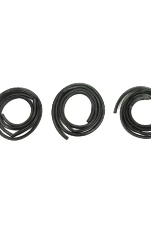 Special Offer Door Rubber Weatherstrip Seal, Left & Right Hand, 3rd Door 3pc. for Chevrolet/GM