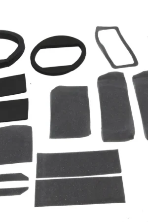 Heater Box Gasket Kit Weatherstrip Seal for Ford Mustang 1967-68 2DR Rubber w/AC Latest