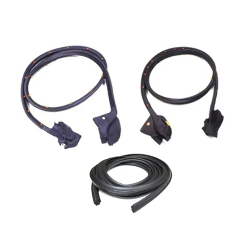 Reduced Price 1970-1981 Pontiac Firebird and Chevrolet Camaro Door Rubber Weatherstrip Seal 3 Piece