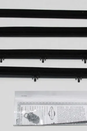 Window Sweeps Weatherstrip for 1980-1987 Ford Truck Black Front Left Right 4 pcs Buy Direct