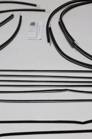 Cheap Window Sweeps Felt Kit for 1955-1957 Chevrolet Deluxe Bel Air Sedan Modified