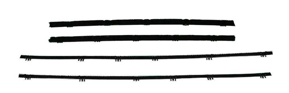 Window Sweeps Felt Kit for Chevrolet Chevelle 1965 2Dr Coupe Authentic 2pcs Clearance