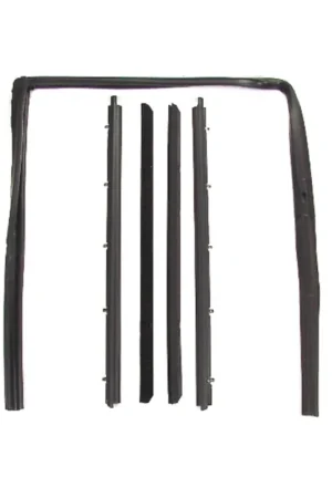 New Arrival Window Sweeps Felt Kit Left and Right Hand 6-Piece for 1982-1994 Chevrolet/GMC