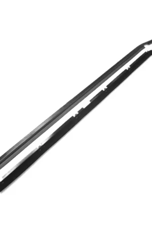 Bargain Window Sweeps Felt Kit LH, RH for 1979-1986 Ford Mustang w Black Aluminum Trim