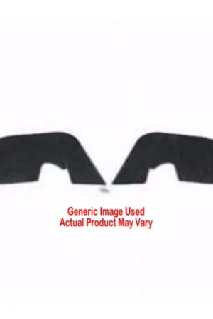 Certified Splash Shield for 1967-1968 Ford Mustang Masticated Rubber Standard Front 2 pcs