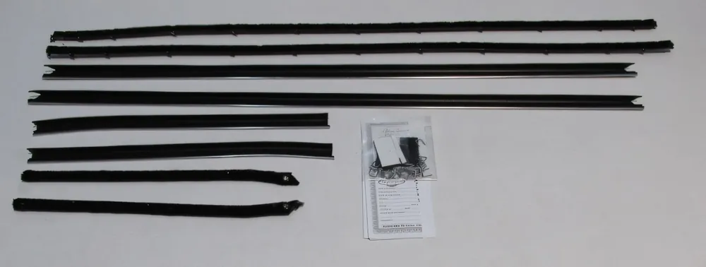 Express Delivery Window Sweeps for Chevrolet Pontiac Camaro, Firebird 1968 Coupe Authentic 8pcs