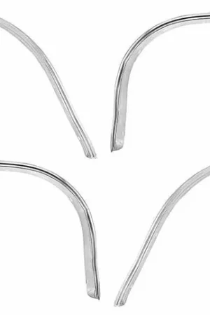 Hassle-Free Returns Wheel Opening Moldings for 1966 Chevrolet El Camino Kit